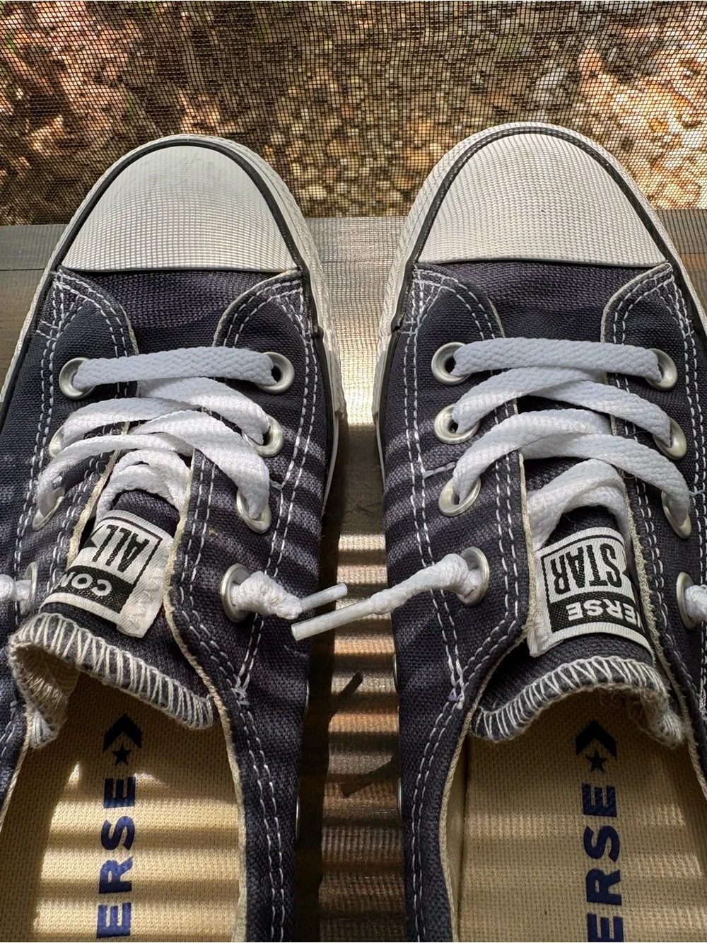 Converse Shoreline All Star Slip On Sneakers• size 8.5• Navy Blue🔥 - Picture 8 of 13